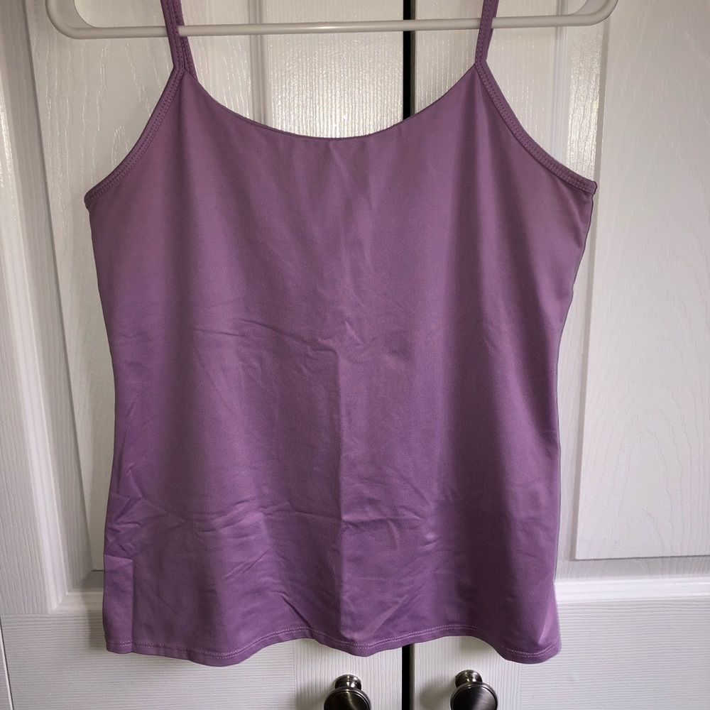 ⭐️2/$12⭐️Purple/Lilac NY&Co Spandex Layering Cami